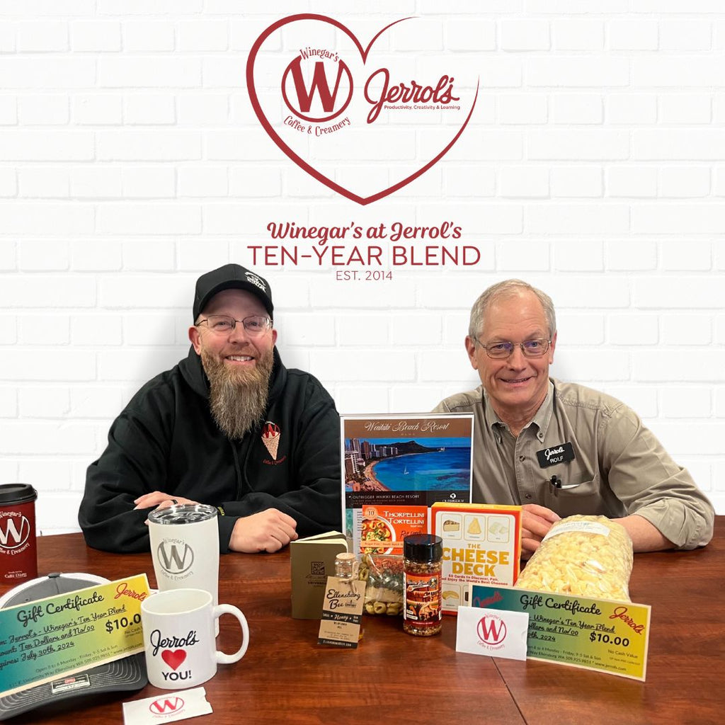 Winegar's + Jerrol's 10-year Anniversary