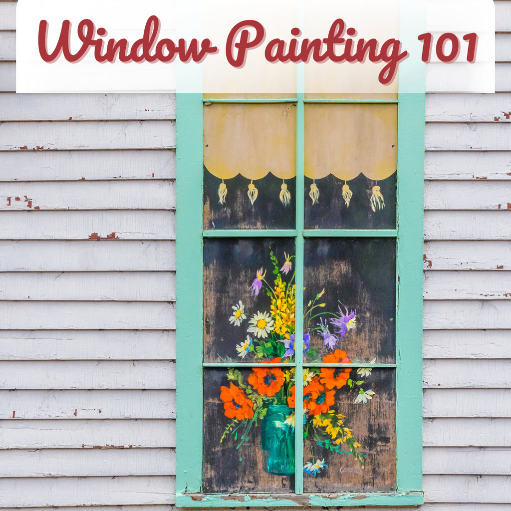 Window Painting 101 - Decoration Idea for Fall!