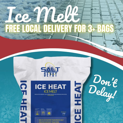 ICE MELT 50# BAG - PET, SIDEWALK & PLANT SAFE! - KITTITAS COUNTY ORDERS ONLY