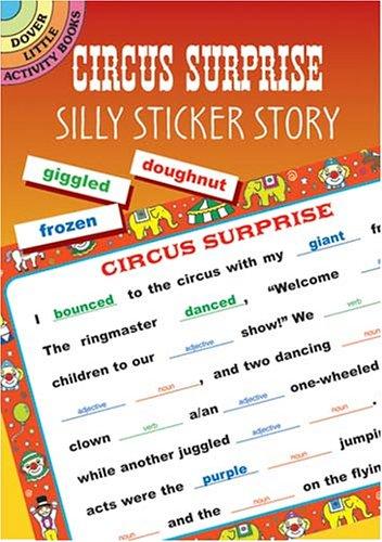 CIRCUS SURPRISE: SILLY STICKER - DOVER