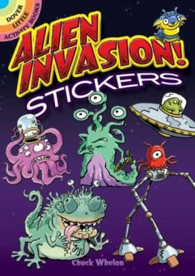 ALIEN INVASION STICKERS - DOVER
