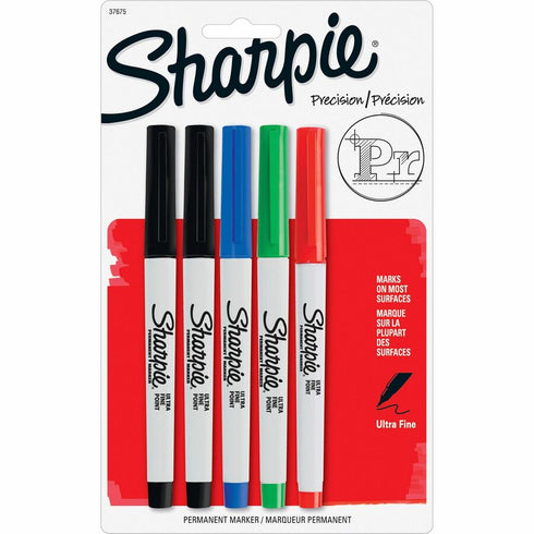 Sharpie Ultra-Fine Ast 5/Pk