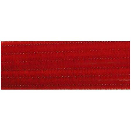 RED CHENILLE STEMS PIPE CLEANER