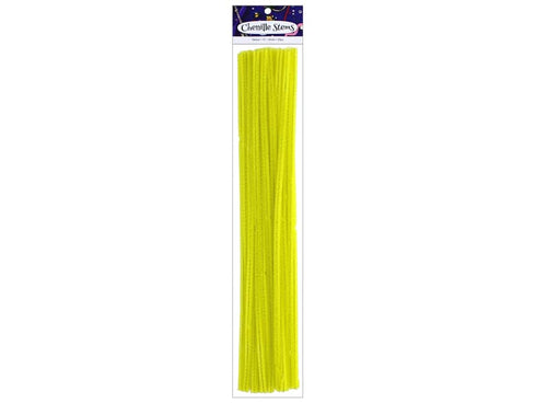 CHENILLE YELLOW STEMS PIPE CLEANER