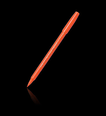 PENTEL PALE ORANGE FINE POINT MARKER