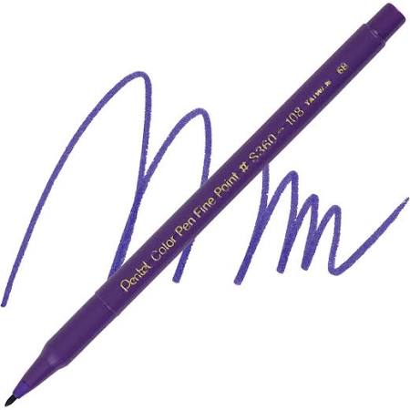 PENTEL VIOLET FINE POINT MARKER