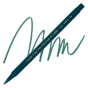 PENTEL DARK GREEN FINE POINT MARKER