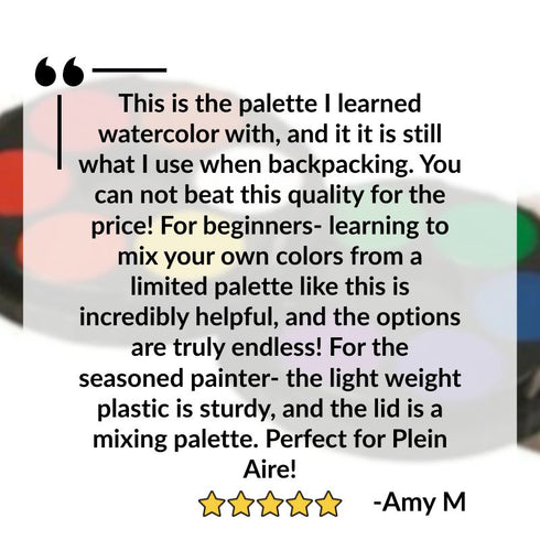 COMPACT WATERCOLOR ART KIT