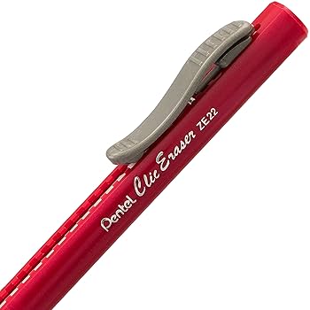 CLIC ERASER RED