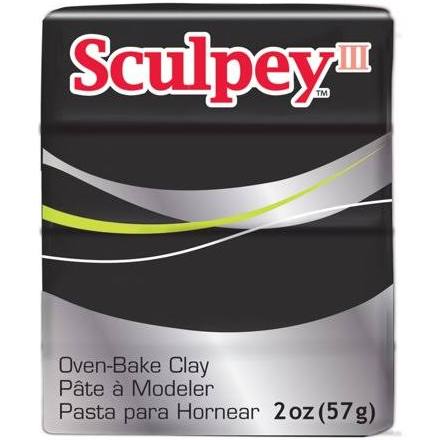 CLAY SCULPEY BLACK 2OZ