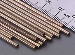 12" Round Brass Tube - 3/32"