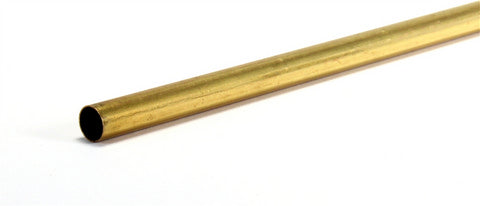 ROUND BRASS TUBE 7/16X12"