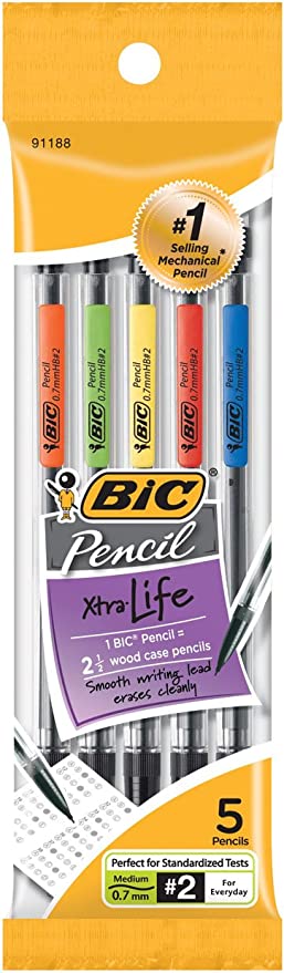 7MM SMOOTH 5PK PENCIL