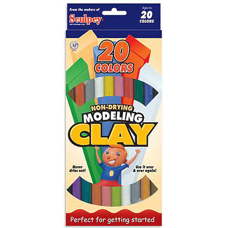 CLAY MODELING CLAY 20 COLORS