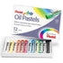 PENTEL ARTS OIL PASTELS, 16 COLOR SET
