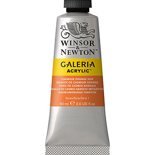 WINSOR & NEWTON  GALERIA FLOW ACRYLIC CAD ORANGE HUE ACR 60 ML