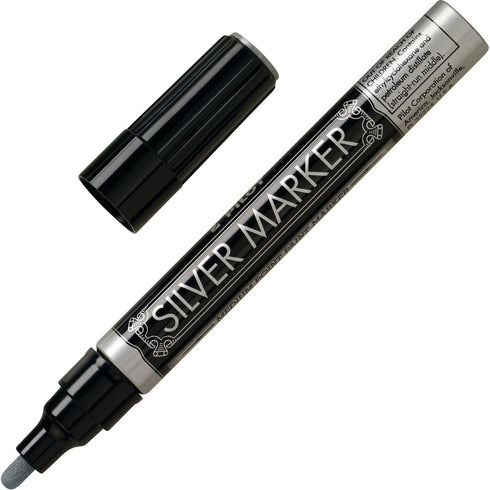 PILOT MEDIUM SILVER MARKER