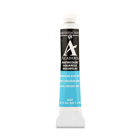 CERULEAN BLUE 7.5ML GRA039 ACADEMY WATERCOLOR
