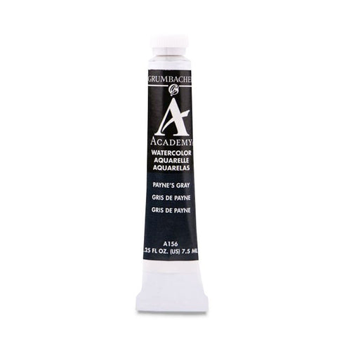 PAYNES GRAY 7.5ML GRA156 ACADEMY WATERCOLOR