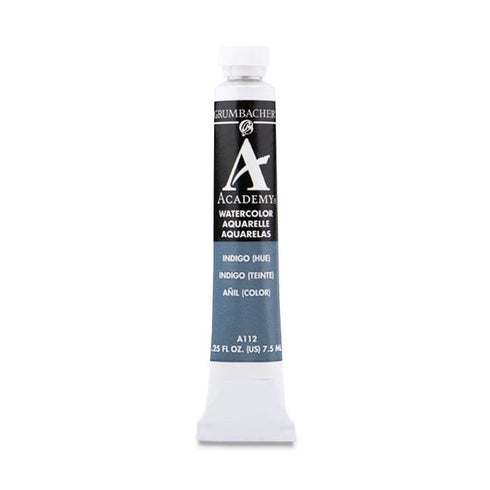 INDIGO 7.5ML GRA112 ACADEMY WATERCOLOR