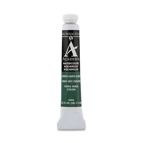 GREEN EARTH7.5ML GRA085 ACADEMY WATERCOLOR