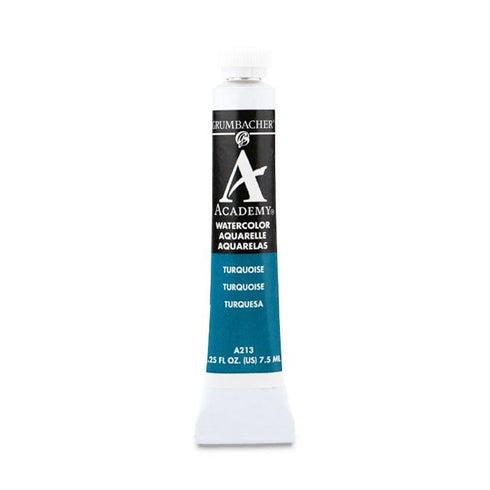 TURQUOISE 7.5ML GRA213 ACADEMY WATERCOLOR