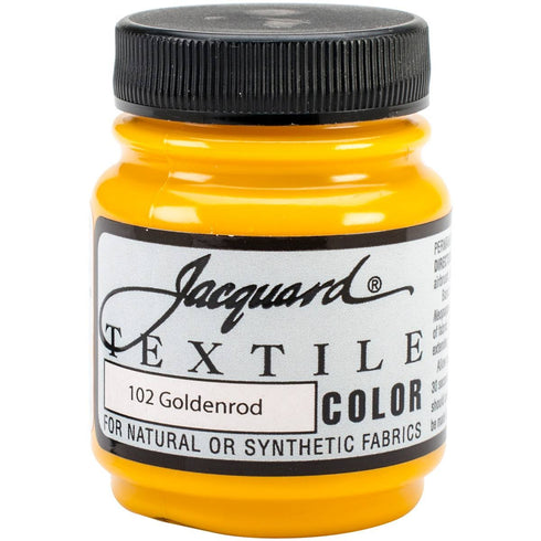 GOLDENROD 102 FABRIC PAINT 2.25 OZ JACQUARD TEXTILE
