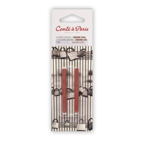 Conte Crayon Packs, Sanguine XVIII Century (2/PKg.)