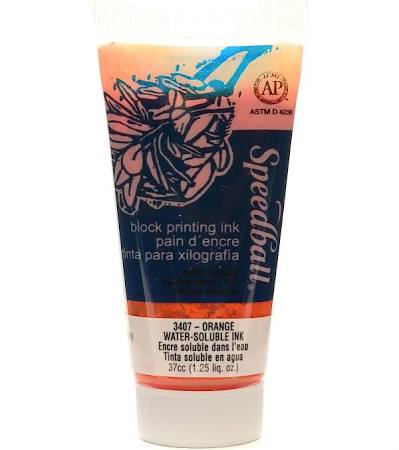 Orange Litho Ink Speedball