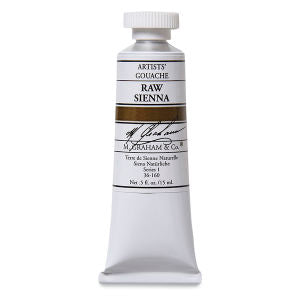 RAW SIANNA GOUACHE 15ML M GRAHAM
