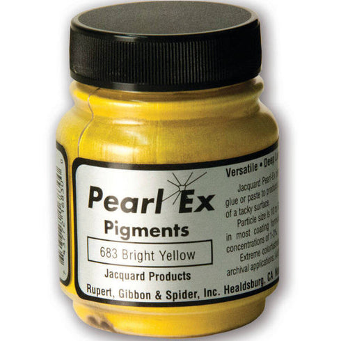 PIGMENT BRIGHT YELLOW PEARL EX  .5OZ JACQUARD