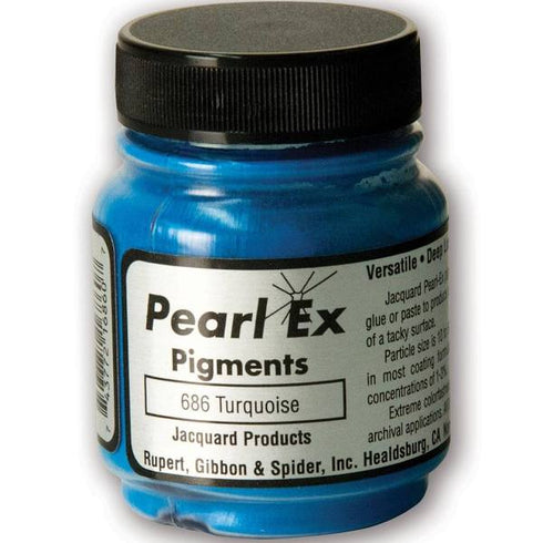PIGMENT TURQUOISE PEARL-EX .5OZ JACQUARD