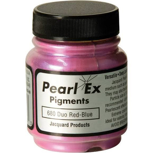 PIGMENT DUO RED-BLUE PEARL-EX .5OZ JACQUARD