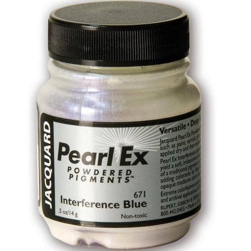 PIGMENT INTERFERENCE BLUE PEARL-EX .5OZ JACQUARD