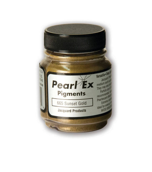 PIGMENT SUNSET GOLD PEARL EX .5OZ JACQUARD