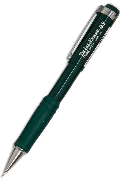 TWIST ERASE 3 GREEN .5MM PENCIL