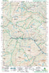 GT CHIWAUKUM MOUNTAINS, WA 177 GREEN TRAILS MAP