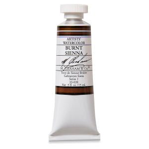 BURNT SIENNA WATERCOLOR 15ML M GRAHAM