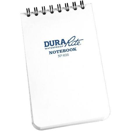 RR #635 SPIRAL WHITE NOTEBOOK RITE IN THE RAIN ALL WEATHER WATERPROOF
