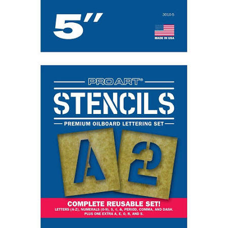 5" Stencils