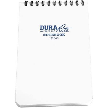 RR #646 SPIRAL WHITE NOTEBOOK RITE IN THE RAIN ALL WEATHER WATERPROOF