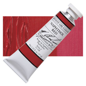 NAPHTHOL RED OIL PAINT