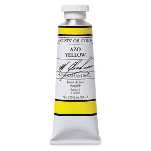 AZO YELLOW OIL PAINT
