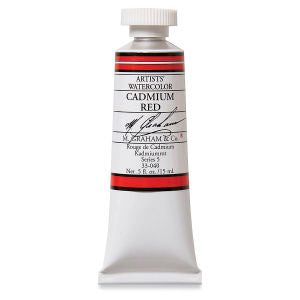 CADMIUM RED WATERCOLOR 15ML M GRAHAM