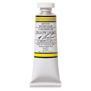 CADMIUM YELLOW LT WATERCOLOR 15ML M GRAHAM