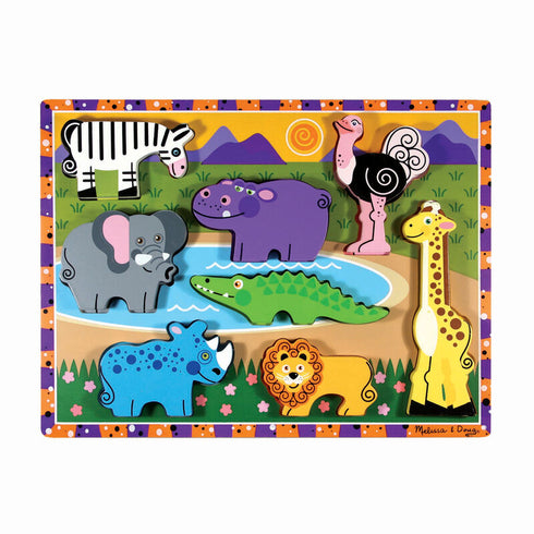 M&D SAFARI CHUNKY PUZZLE MELISSA & DOUG