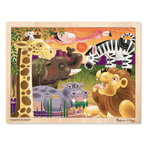 M&D WOODEN JIGSAW PUZZLE MELISSA & DOUG