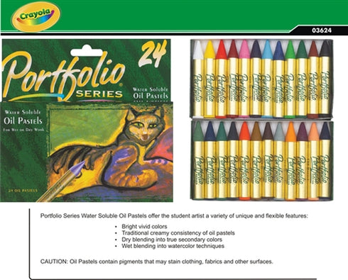 OIL PASTEL 24 COLOR SET