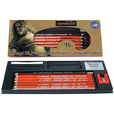 CHARCOAL PENCIL KIT
