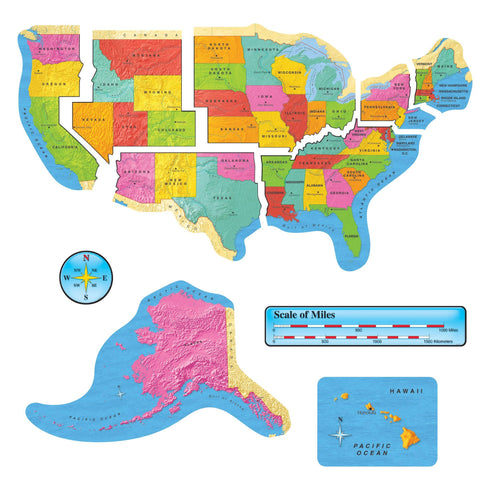 **U.S. Map Bulletin Board